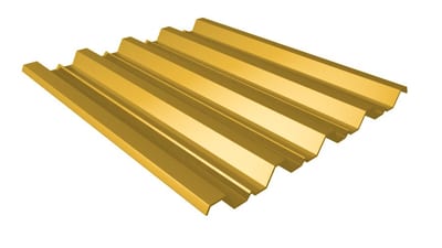 Профнастил Н60 0,3 мм RAL 1018 жёлтый в Нижнем Новгороде