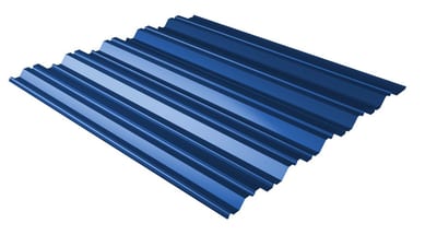 Профнастил Н75 0,3 мм RAL 5005 синий (сигнальный синий) в Нижнем Новгороде