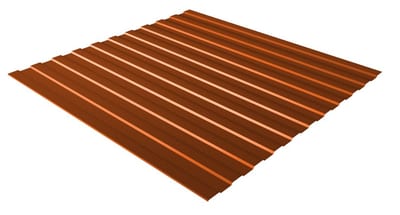 Профнастил С8 0,3 мм RAL 2004 оранжевый в Нижнем Новгороде